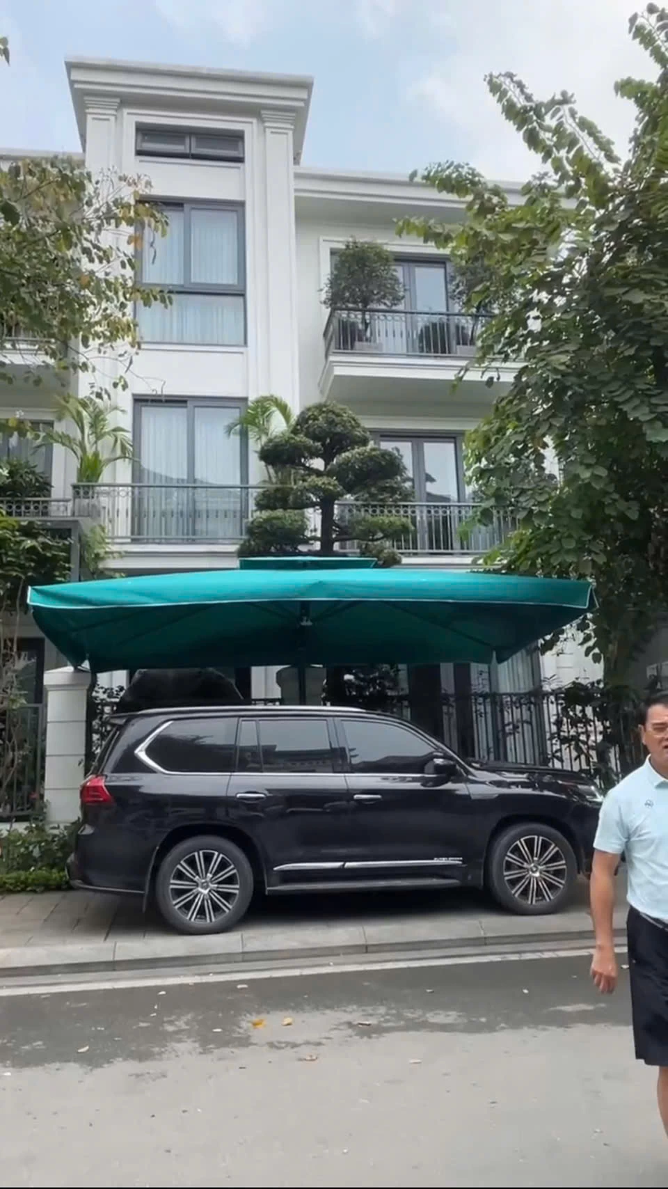 Ô Che Nắng Mưa Ô Tô 3M X 5M